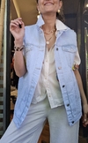 CHALECO DENIM LARGO
