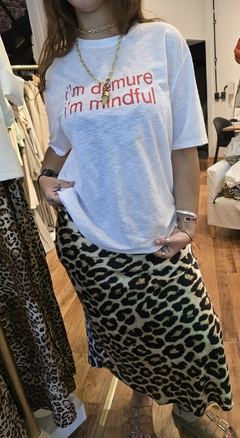 FALDA PRINT SEDA - comprar online