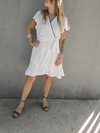 VESTIDO WISH LISO PETITE SOLO BLANCO - comprar online