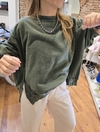 BUZO AMANDA SOLO VERDE - comprar online
