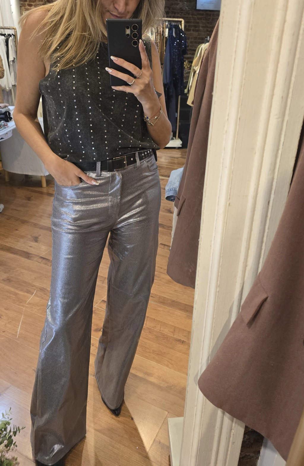 MUSCULOSA BATIK FULL STRASS