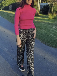 PANTALON PRINT HAYDEE SOLO TALLE 1 - Linda de Alma