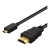 CABLE HDMI A MICRO HDMI FULL HD GO PRO 1,80 MTRS