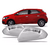CUBRE ESPEJOS CROMADOS CHEVROLET ONIX PRISMA X JUEGO