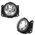 JUEGO FAROS AUXILIARES ALFA ROMEO 145 1999 A 2002 - comprar online
