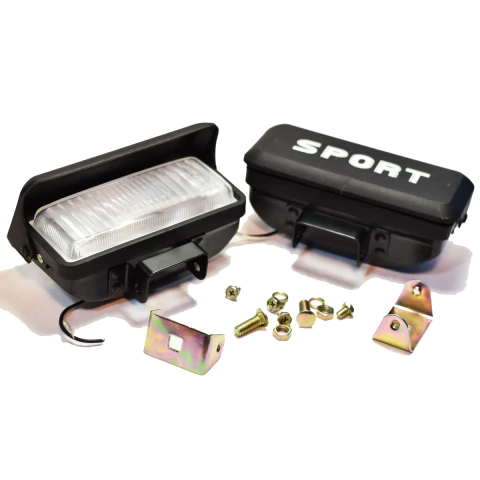 FAROS AUXILIARES UNIVERSAL RECTAGULARES CON TAPA - comprar online