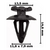GRAMPA CLIP TAPIZADO DE PUERTAS VOLKSWAGEN AB9 PACK x 10 UNIDADES en internet