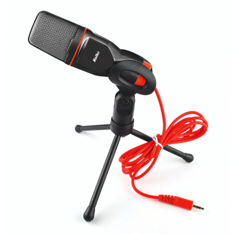 MICRÓFONO KOLKE CON TRÍPODE Y ACCESORIOS KPI-047 PODCAST