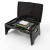 MESA PLEGABLE MULTIUSO CON COMPARTIMIENTOS