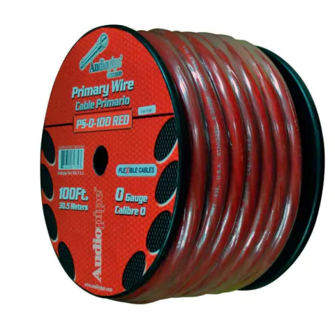 CABLE DE ALIMENTACIÓN AUDIOPIPE 0 GAUGES