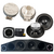 RACKERA STUDIO Z DRIVERS + MEDIOS ARWEN 8" + TWEETERS BALA 304 + POTENCIA XXX + CABLES - comprar online