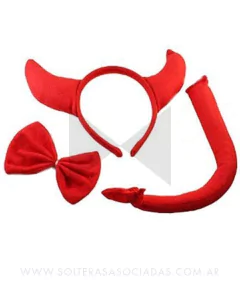 Accesorio de diablita de tela en internet