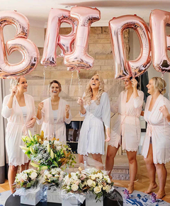 Globo Bride Rose Gold 35cm - comprar online