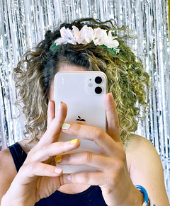 Combo Argentina Velo de novia + Vinchas con florcitas - comprar online