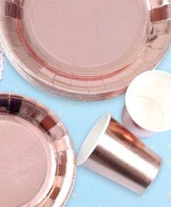 Platos Rosa Gold