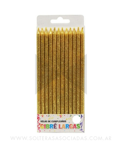 Velas largas de cumple - comprar online