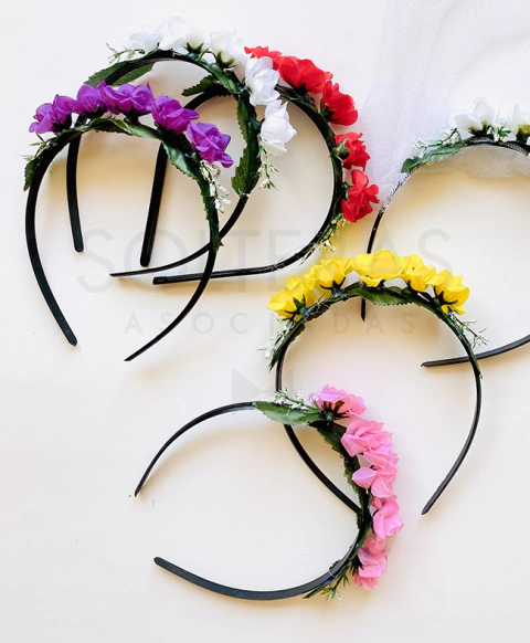 Vinchas con florcitas