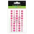 Eyelet Outlet Adhesive-Back Enamel Dot 60/Pkge Dark Pink / Punto de esmalte tipo brad autoadhesivo Fucsia - comprar online