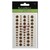 Eyelet Outlet Adhesive-Back Enamel Dot 60/Pkg Gold / Punto de esmalte tipo brad autoadhesivo Oro - comprar online