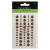 Eyelet Outlet Adhesive-Back Enamel Dot 60/Pkg Gold / Punto de esmalte tipo brad autoadhesivo Oro - comprar online
