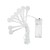 We R DIY Party Honeycomb Light Strand W/9 Bulbs Clear Bulbs, White Wire