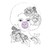 Prima Marketing Bloom Cling Rubber Stamps 4"X6" JOY en internet