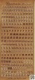 NELLIE´S SNELLEN CLIPPUNCH ALPHABET STICKERS / STICKERS ALFABETOS PLANCHA DE 22X10 CM