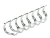 ANILLOS DE ALAMBRE DOBLE COLORES VARIOS TAMAÑO 5/8" / 16MM LARGO 12"/31 CM X 2 UNIDADES - tienda online