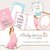BABY BOOM TARJETAS 10X15CM X 6 UNIDADES