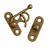 Herraje Bisagra Metalico Color Bronce 3X3CM CHICO - comprar online