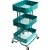 We R A La Cart Storage Cart Emerald Green / Carrito metalico con ruedas