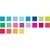 American Crafts 12"X12" 60/Pkg Brights / 60 Cartulinas Texturadas 30.48x30.48cm colores Brillantes 216grs en internet