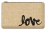 AMERICAN CARFT BURLAP CLUTCH - LOVE / CARTUCHERA ARPILLERA LOVE - comprar online