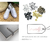 500 Ojalillos Metalicos Eyelets Mix Colores - comprar online