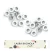 Ojalillos Eyelets Metalicos x 100 Unidades Blancos