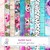 WATERCOLOR PARADISE - PACK DE 10 PAPELES 30X30 CM