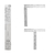 REGLA T MARTHA STEWART 15 PULGADAS X 2 PIEZAS en internet