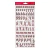 Pebbles Stickers Alfabeto Numeros 179 piezas
