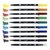 Tombow Dual Brush Markers 10/Pkg Bright - LB CENTRAL SHOP