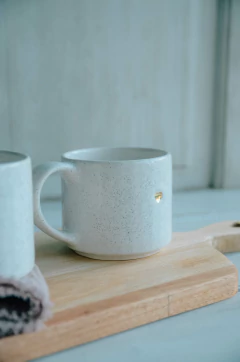 Taza cerámica corazón oro - comprar online