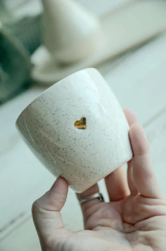 Vela corazón oro - piopio-objetos