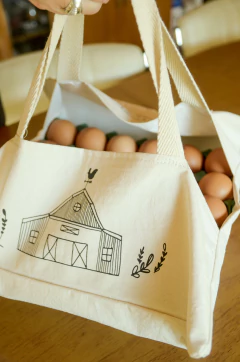 Bolsa porta maple de huevo