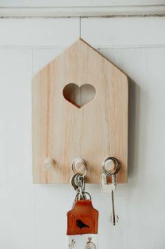 Portallaves casita corazón en internet