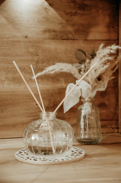 Difusor redondo vidrio - incluye fragancia - comprar online