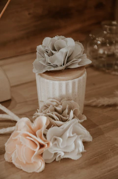 Difusor cerámica rayas y maderas - tienda online