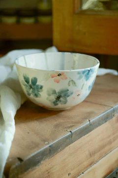 Imagen de Bowl tamaño L flores azules