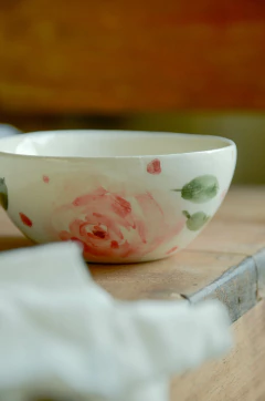 Bowl tamaño S rosas - comprar online