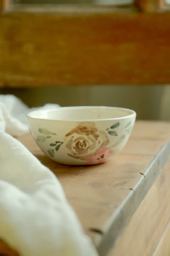 Bowl tamaño S rosas & flores - piopio-objetos