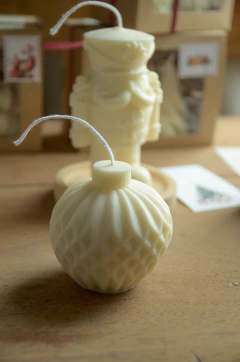 Vela bola de navidad - comprar online