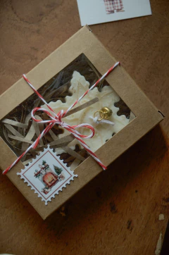 Box vela copo de nieve